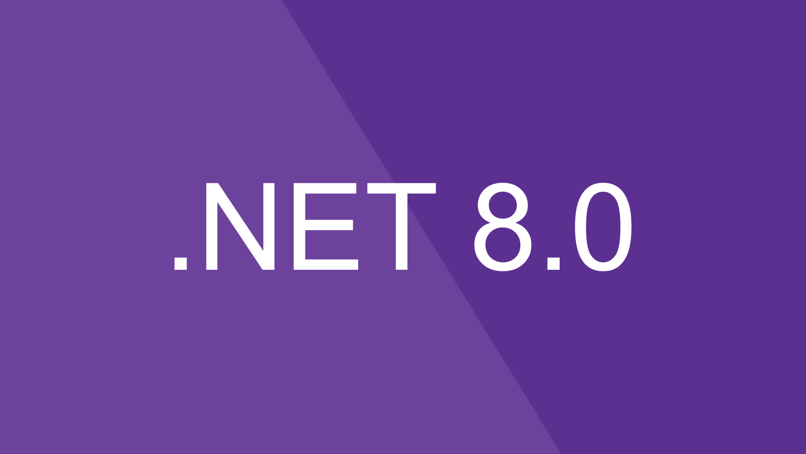 Illustration showing key features of .NET 8 such as .NET MAUI, Cloud Native, Performance, Artificial Intelligence, and ASP.NET Blazor Full Stack.