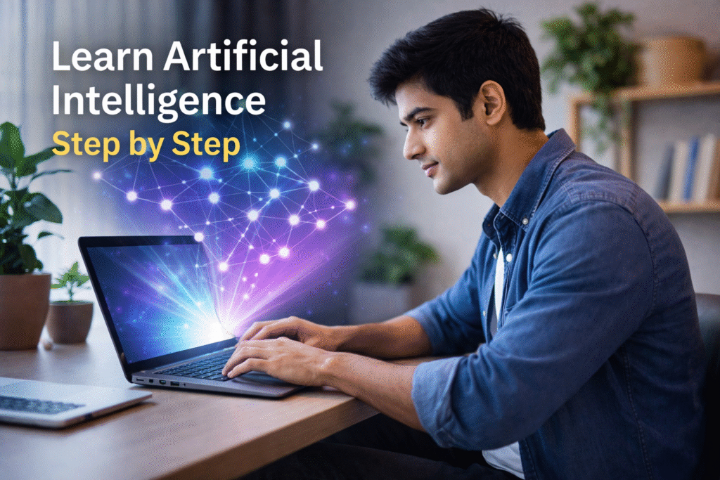 learn artificial intelligence step by step